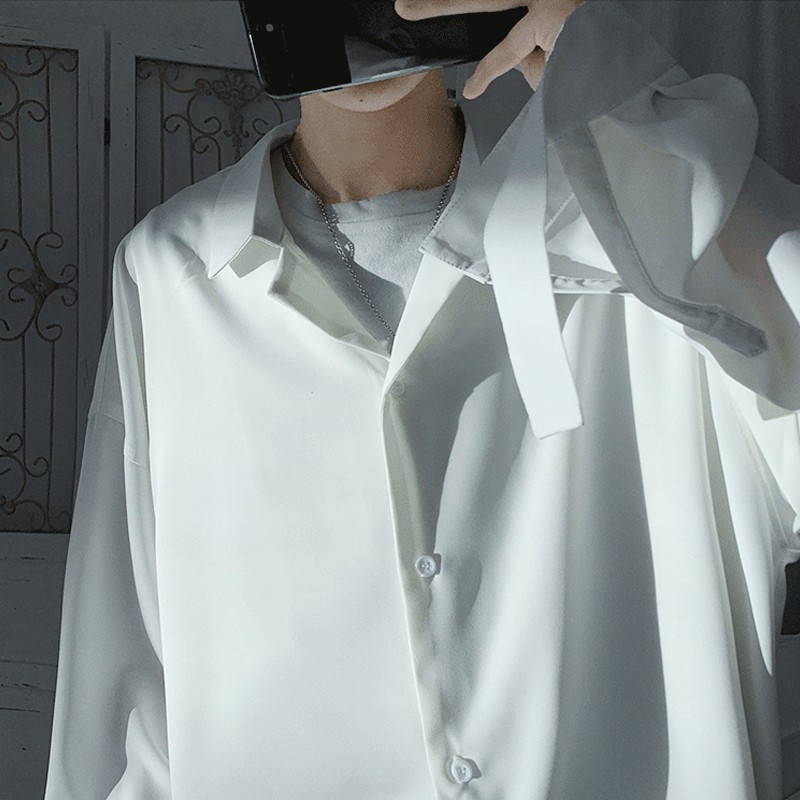 Áo Sơ Mi Dài Tay Cổ Bẻ Thời Trang Hàn Quốc Dành Cho Nam | BigBuy360 - bigbuy360.vn