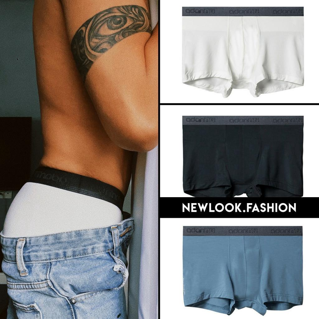 ★  QUẦN LÓT BOXER NAM ADANNU SỊP ĐÙI NAM THUN MỎNG CO GIÃN THOÁNG MÁT THẤM HÚT MỒ HÔI TỐT