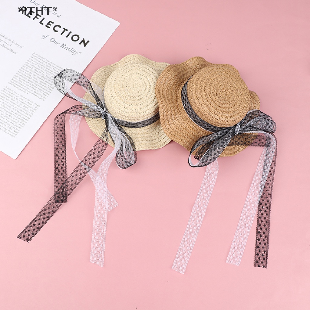 Nón Cối Phối Ren Handmade 1 Cái Tỷ Lệ 1 / 6 Mới Dành Cho Búp Bê