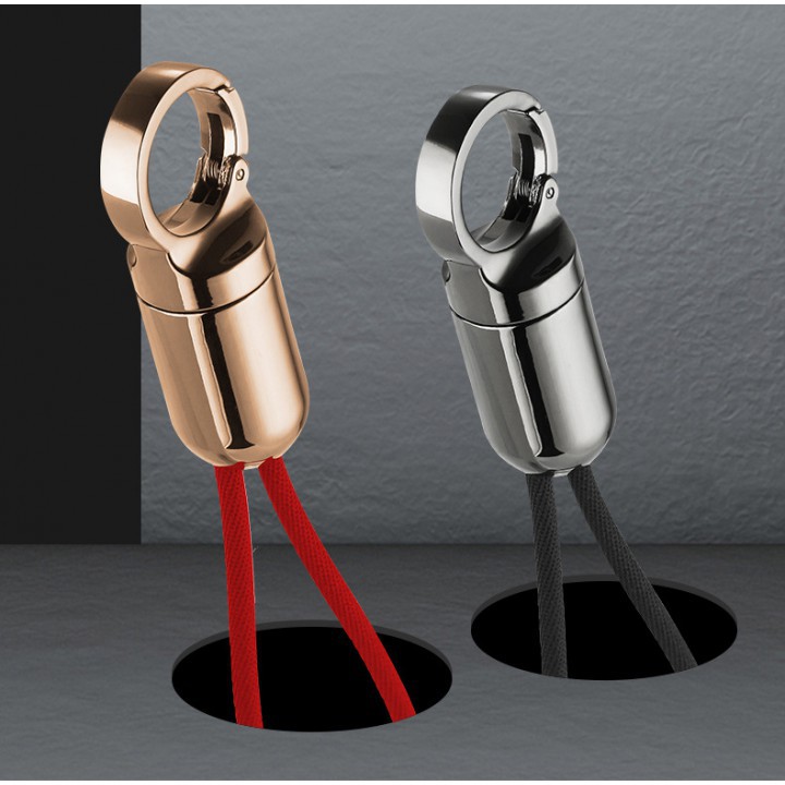 Cáp Cổng Lightning Có Móc Khóa Cao Cấp