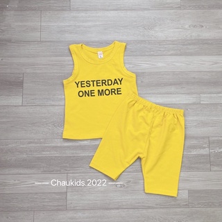 Bộ yesterday sát nách cho bé gái
