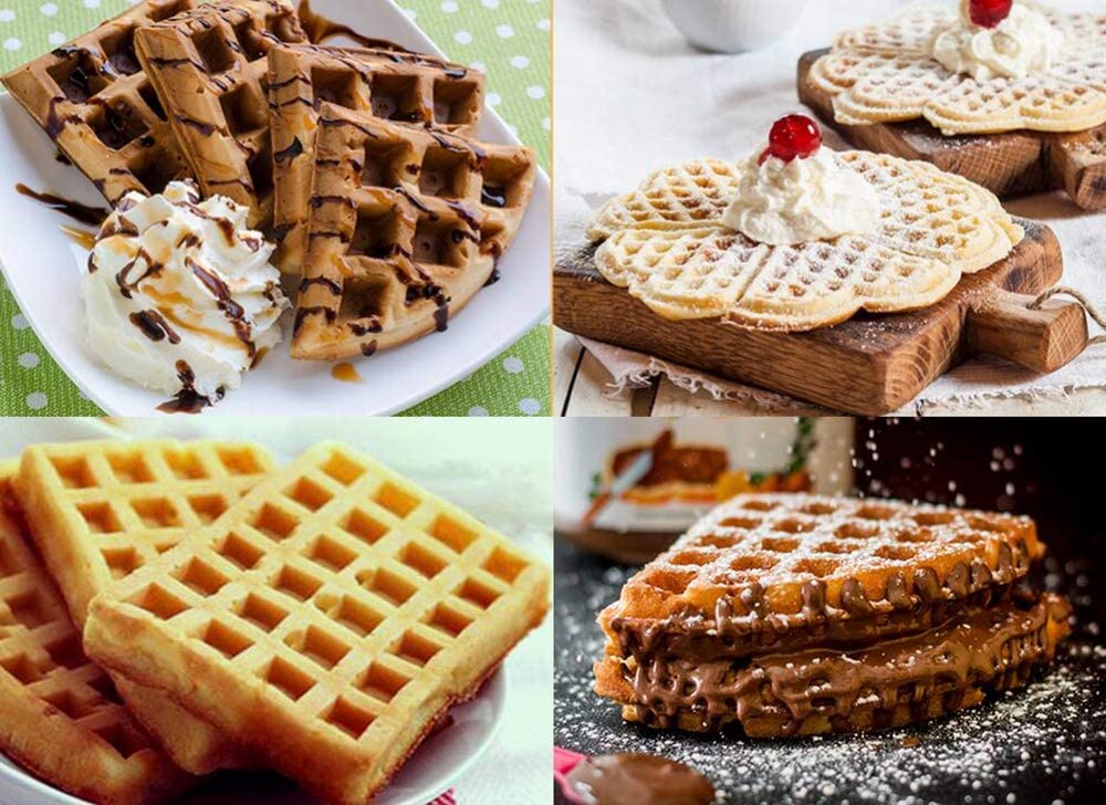 Khuôn Nướng Bánh Waffle ANAEAT Không Dính Chất Liệu Silicon