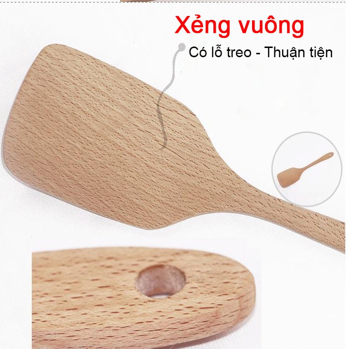 Thìa gỗ / muỗng gỗ sồi xuất khẩu | BigBuy360 - bigbuy360.vn