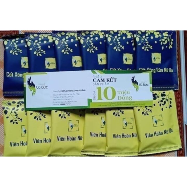 VIÊN ĐẶT NỮ OA THẢO DƯỢC 100% 12 GỐI | BigBuy360 - bigbuy360.vn