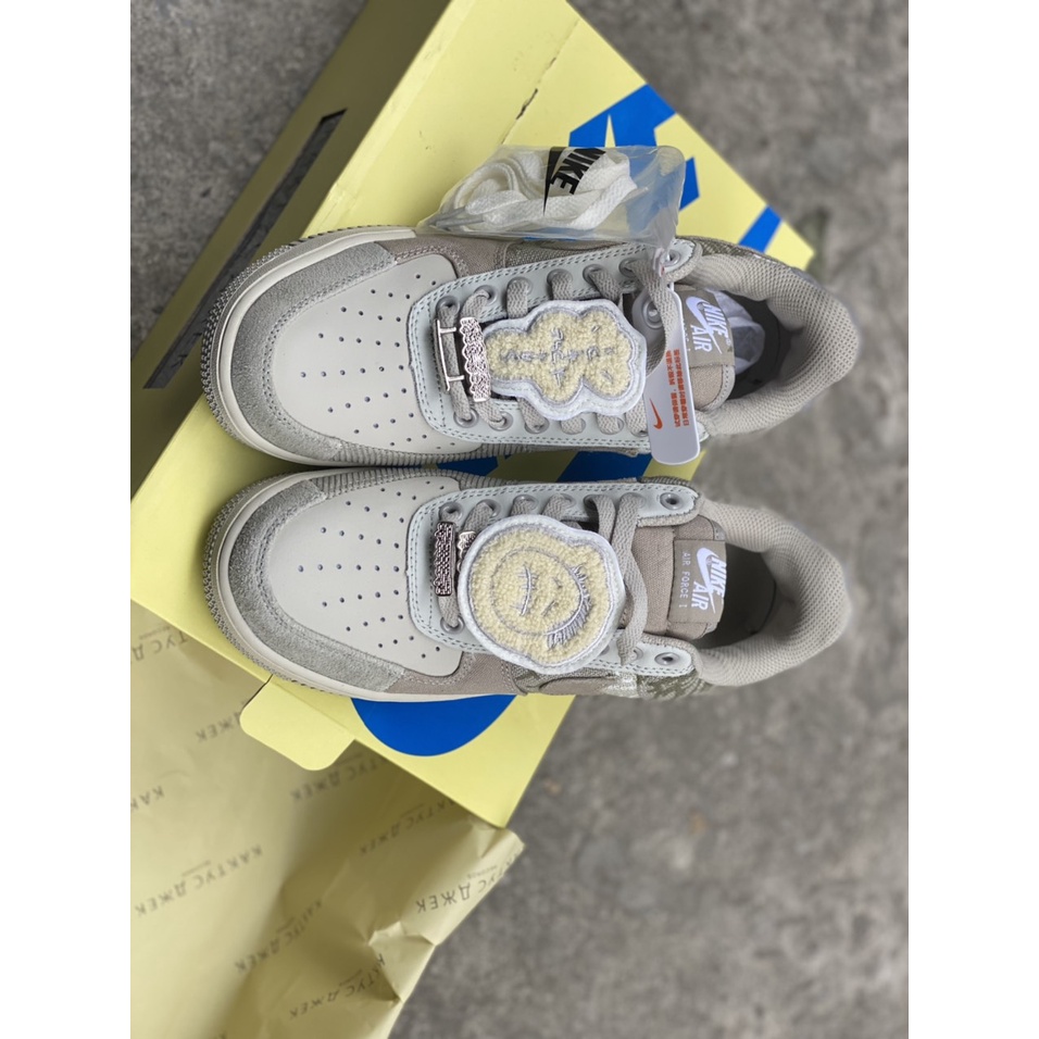 giày Thể Thao Travis Scott AF1 Grey S.C Cao Cấp Full Box+ tặng kèm Box BV | BigBuy360 - bigbuy360.vn