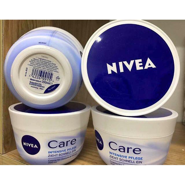 KEM DƯỠNG ẨM NIVEA CARE INTENSIVE- CHĂM SÓC DA VƯỢT TRỘI
