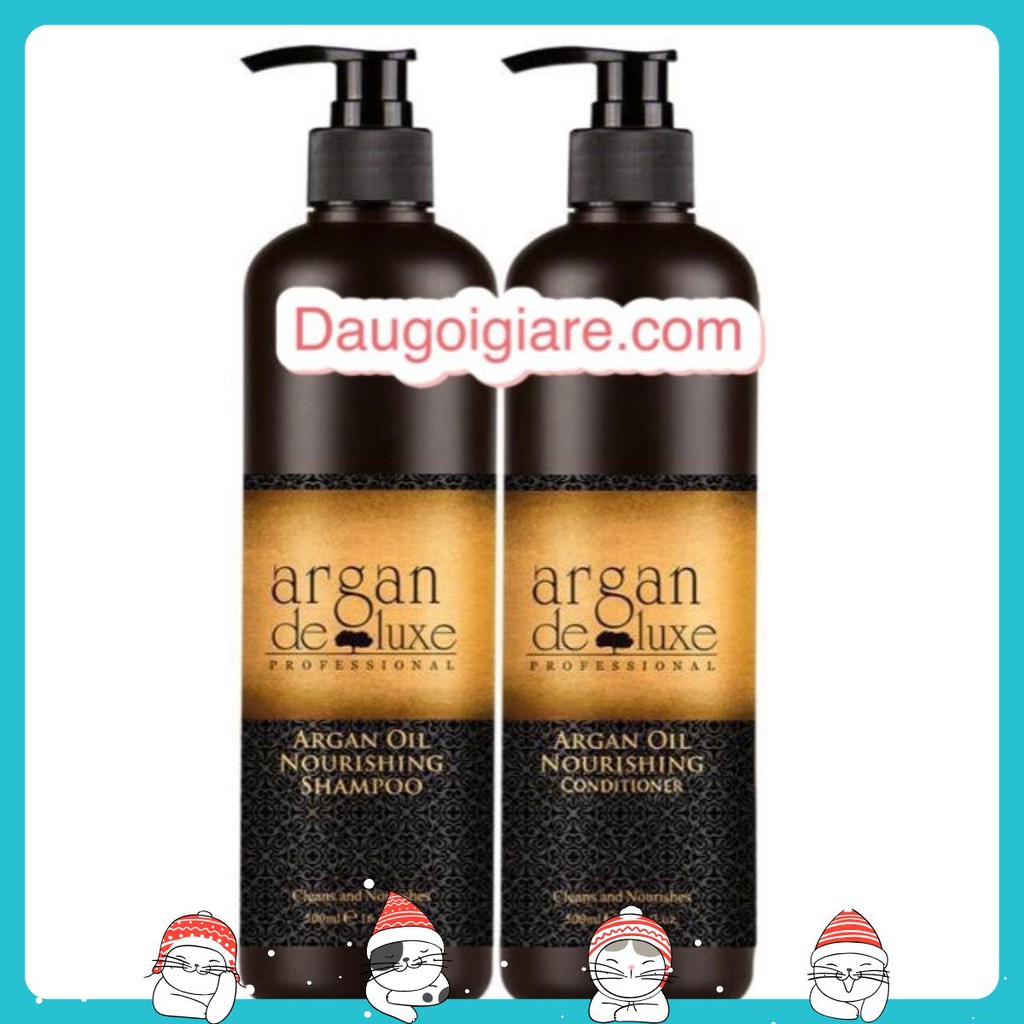 [Mã SKAMLTSM9 giảm 10% đơn 99K] DẦU GỘI DẦU XẢ ARGAN DELUXE COLAGEN DƯỠNG ẨM PHỤC HỒI HƯ TỔN HƯƠNG NƯỚC HOA 1000ML*2