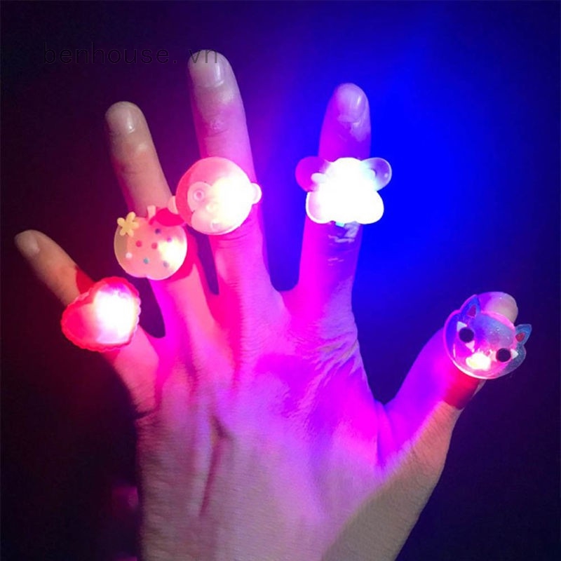 Nhẫn đèn LED thiết kế kiểu dáng đáng yêu