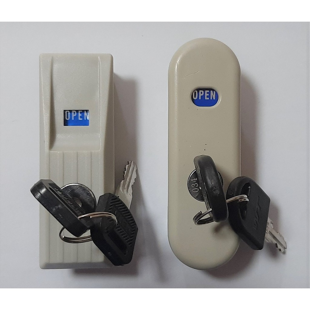 Ổ khóa tủ tài liệu có chữ Open Close - Ổ khóa tủ cửa lùa có chữ Open Close