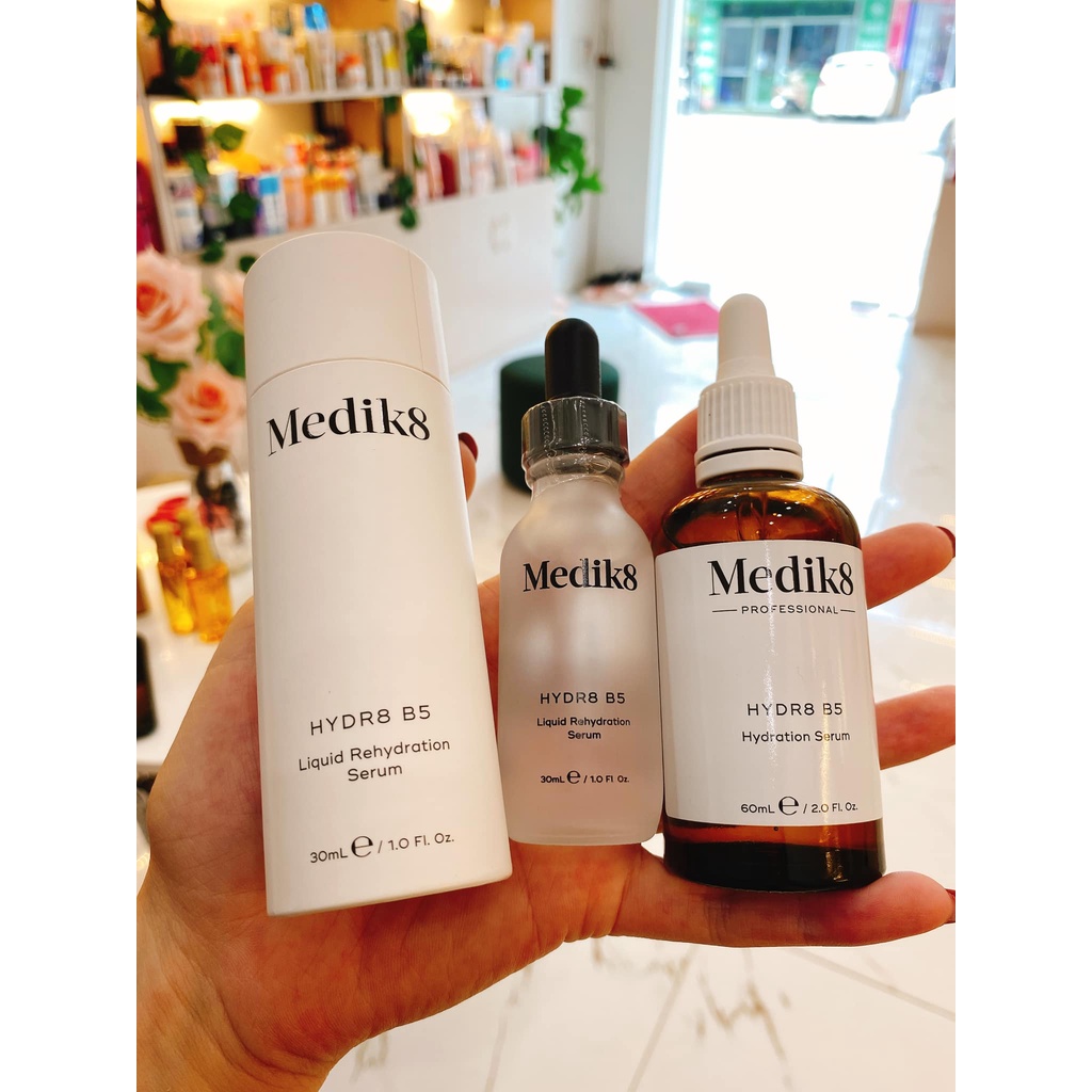 Serum dưỡng ẩm Medik8 Hydr8 B5 60ml phục hồi da - Dùng cho da dầu