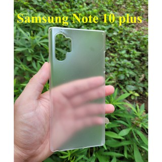 Ốp lưng Samsung Note 20ultra/ Note 20/ Note 10/ Note 9/ Note 8/ Note 10 plus nhựa CỨNG NHÁM MỜ