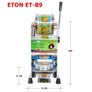 [ELHACOIN02 giảm tối đa 300K xu] Máy dập cốc tự cuộn màng ET B9 ( Kim loại )