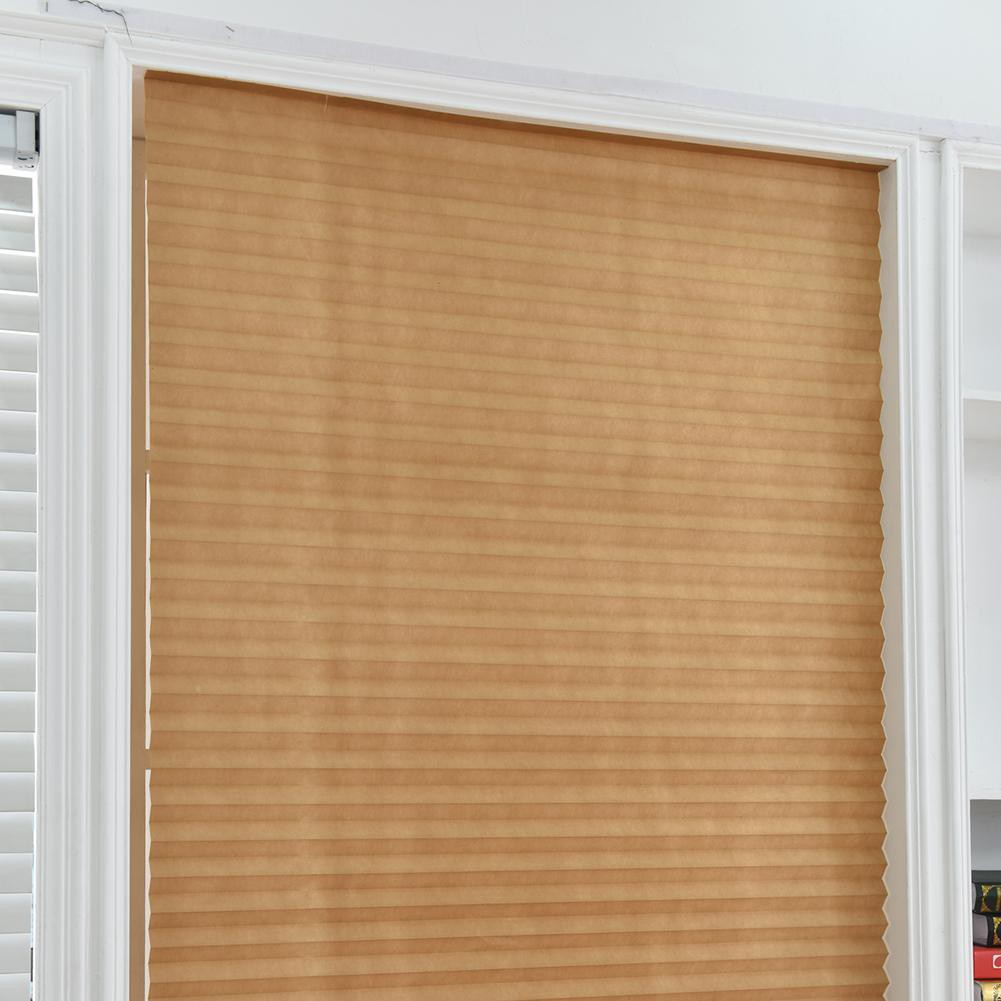 Rèm cửa sổ xếp ly tự dính tiện lợi cho phòng tắm/nhà bếp/ban công