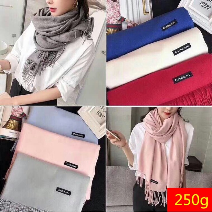 Khăn quàng cổ Cashmere thời trang cho nữ cực mềm mịn