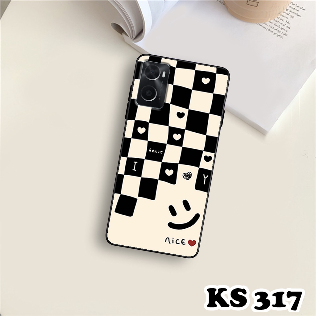 Ốp lưng Oppo A36 - Oppo A76 - Ốp in hình họa tiết caro - Chất liệu TPU siêu bền, sang trọng