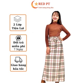 Váy chống nắng 2 lớp, Váy chống nắng caro
