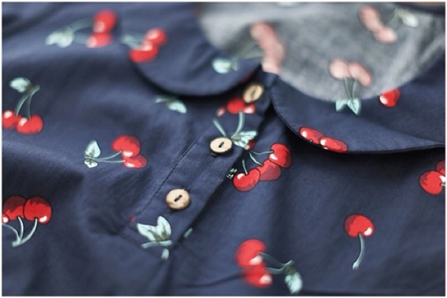 ĐẦM BABYDOLL CHERRY TAY NGẮN | BigBuy360 - bigbuy360.vn