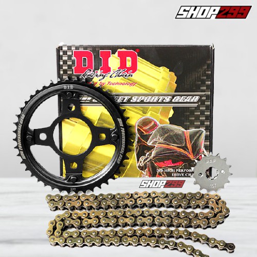 BỘ NHÔNG SÊN DĨA D.I.D NHẬP THÁI LAN CHÍNH HÃNG CHO WINNER 150 / WINNER X - VÀNG