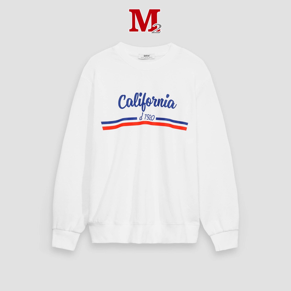 Áo nỉ unisex dài tay California K0030584 Thời trang M2