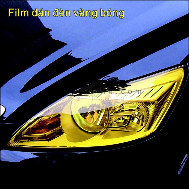 Phim dán đèn xe hơi cao cấp film dán xe thể thao, đổi màu đèn pha đèn hậu phá sương mù ô tô xe máy