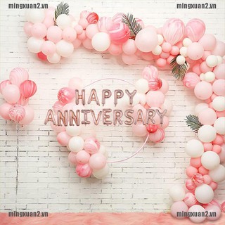 Bong Bóng Nhôm Kỷ Niệm 16 "In Chữ HAPPY Anniversary