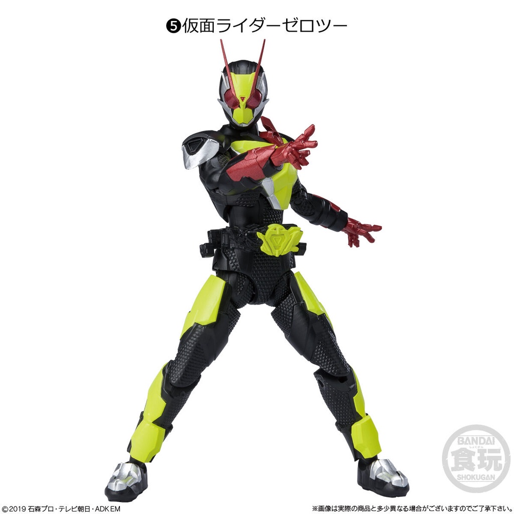 Mô hình Shodo Kamen Rider Double Cyclone Joker, Accel, Zero Two, Black Aqua - SODO
