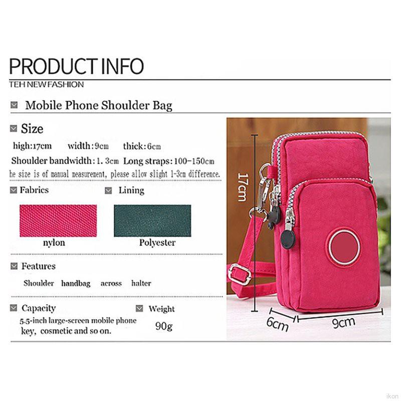 Túi đeo chéo thiết kế 3 lớp chống thấm nước