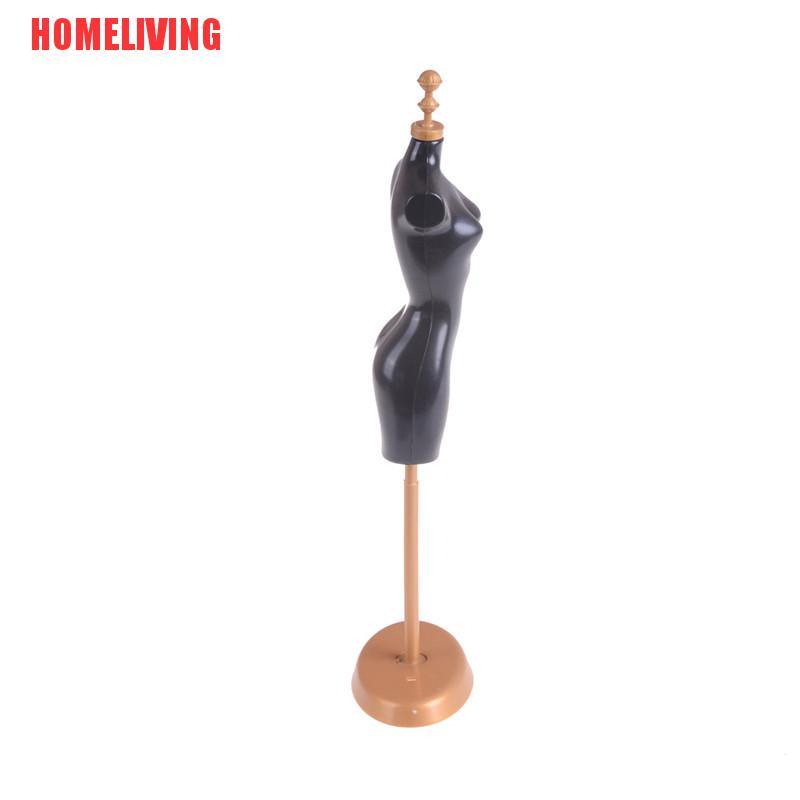 Mô Hình Ma Nơ Canh Màu Đen 25cm Trưng Bày Quần Áo Cho Búp Bê