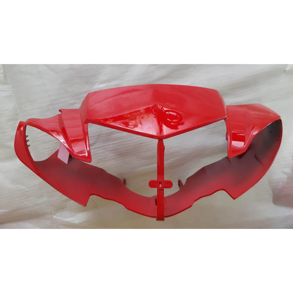 YAMAHA- Ốp đầu trước (Nắp trước tay lái) Sirius hello đỏ