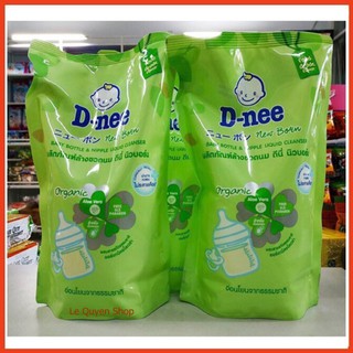 Nước rửa bình sữa Dnee Organic bịch 600ml