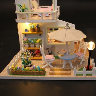 Nhà Búp Bê DIY - Pink Loft M033