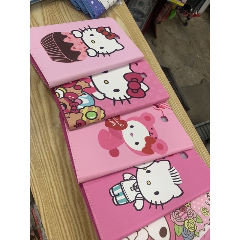 Bao da samsung Tab E 9.6inch T560 T561 dẻo kitty doremon siêu dễ thương
