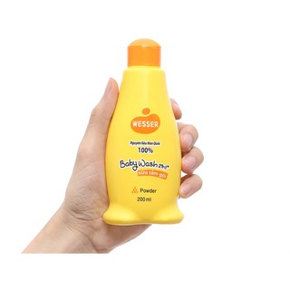  Sữa tắm gội em bé Wesser chính hãng công ty.
