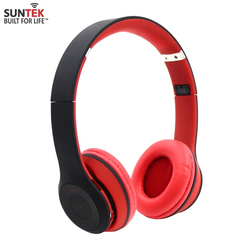 [Mã 2404EL10K giảm 10K đơn 20K] TAI NGHE Bluetooth STN-019(Đỏ Đen)