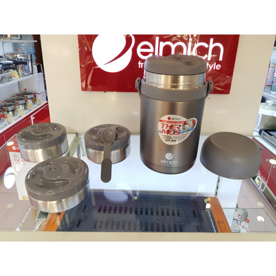 Elmich Hộp đựng cơm giữ nhiệt inox Elmich 3128