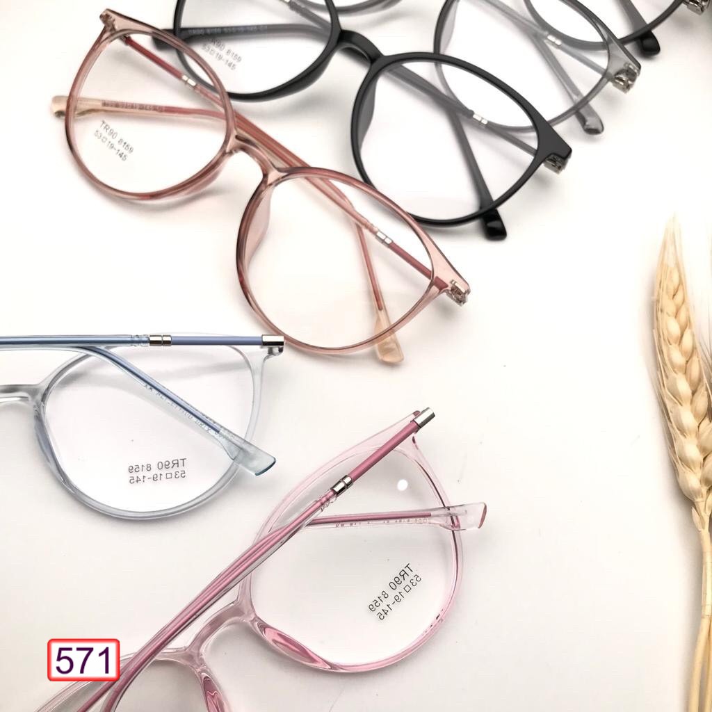 MẮT KÍNH GỌNG CẬN CAO CẤP 571 LYLY 8159 FORM TRÒN SIÊU ĐẸP | BigBuy360 - bigbuy360.vn
