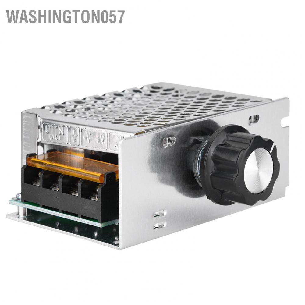 Washington057 4000W AC Voltage Regulator 220V Dimmer Electric Motor Speed Temperature Controller