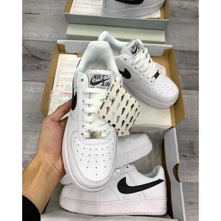 Giày AF1 vệt đen ,air force 1 hàng chuẩn 1:1 phụ kiện đầy đủ dễ phối đồ phù hợp với mọi lứa tuổi