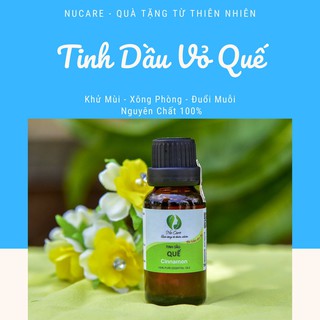 Tinh Dầu Quế Nguyên Chất đuổi muỗi, xông phòng, khử mùi, giảm mỡ, làm sạch không khí, có giấy kiểm định NuCare