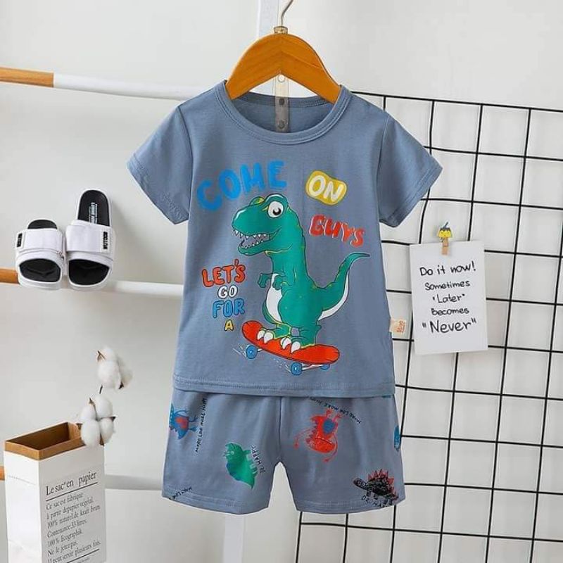 59k bộ xuất hàn cotton lạnh cao cấp bé sai nhỡ  bé trai, bé gái 16-23kg