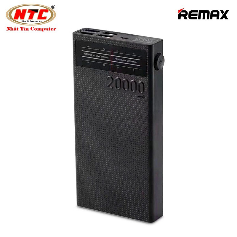 Pin sạc dự phòng Remax RPP-102 20.000mAh - 4 cổng sạc