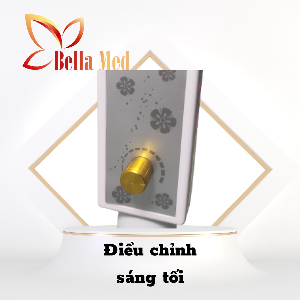 Đèn led soi da cho spa, phun xăm có dimmer chỉnh sáng tối chân nặng