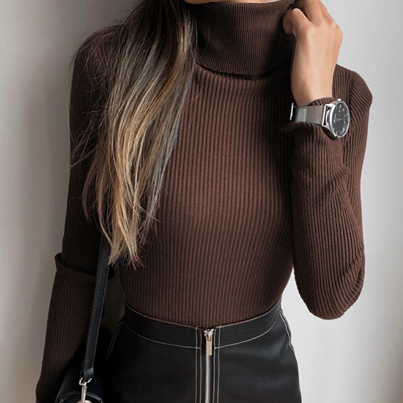 Bodysuit Tay Dài Cổ Lọ Thiết Kế Ôm Sát Tôn Dáng | BigBuy360 - bigbuy360.vn