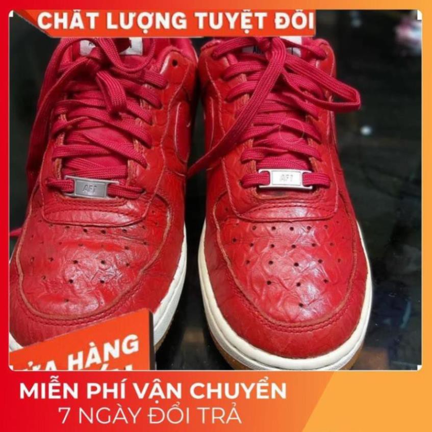 Ả𝐍𝐇 𝐓𝐇Ậ𝐓 Giầy Nike AF1 bản đặc biệt CROC and GUM màu đỏ size 40 Uy Tín . : : : * : ʳ ! # !
