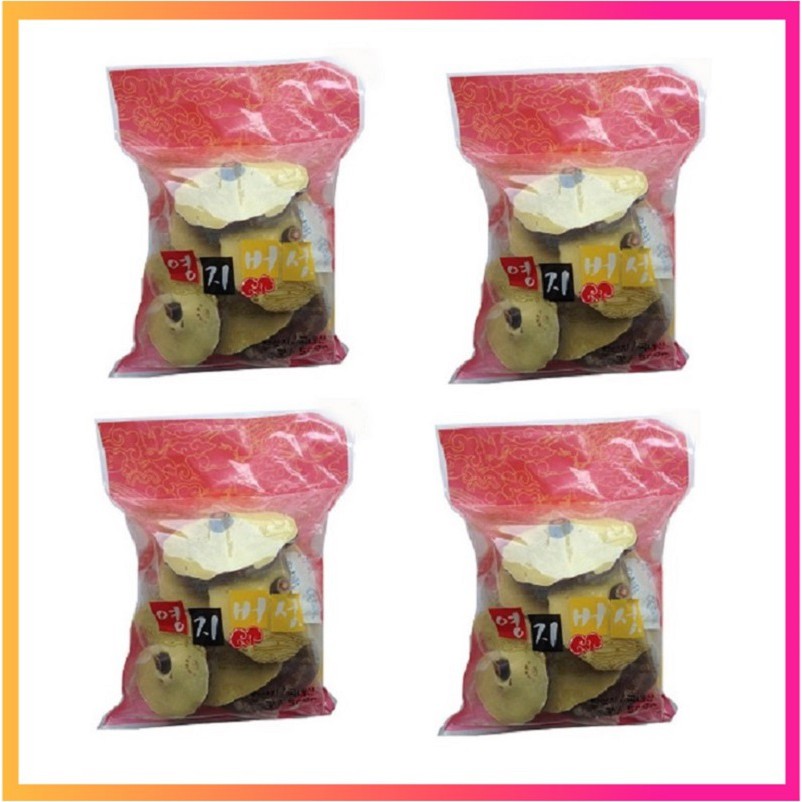 Nấm Linh Chi Hàn Quốc, Túi 500g, Nấm Màu Vàng Thường, Giúp Thanh Nhiệt Thải Độc Cơ Thể Và Ngừa Ung Thư