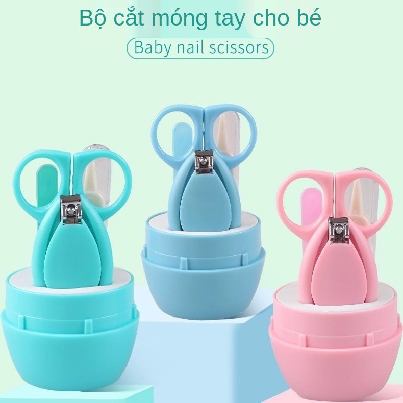 Bộ bấm móng tay cho bé sơ sinh đặc biệt chống thịt an toàn kéo trẻ em và Nhíp đánh bóng