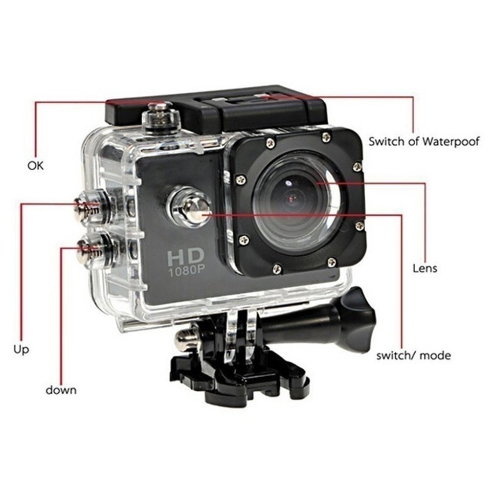 Camera thể thao dưới nước Ultra 30M 1080P cho SJCAM SJ400
 | BigBuy360 - bigbuy360.vn