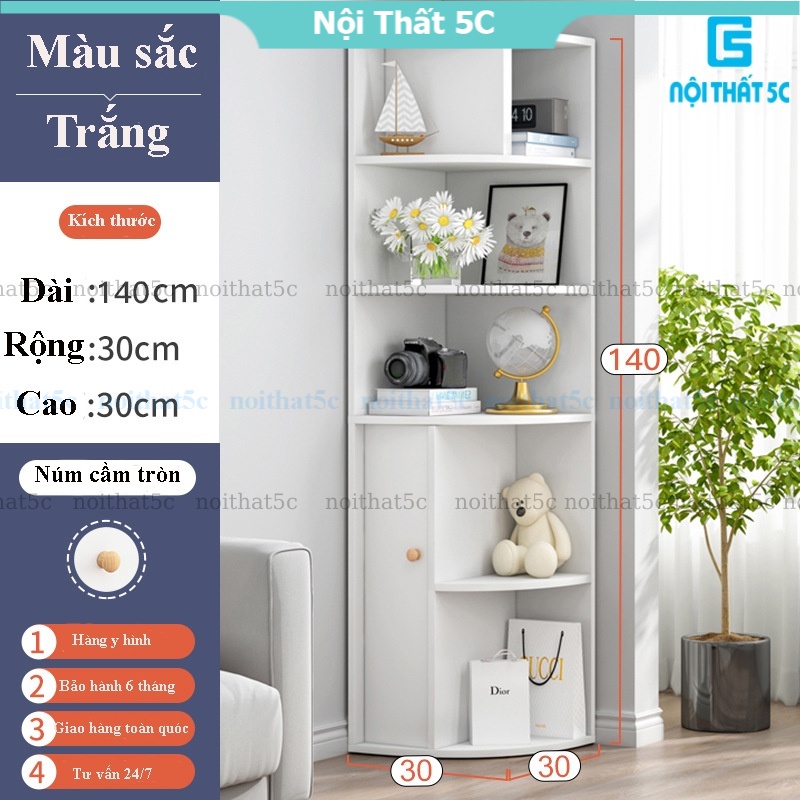 Kệ sách vở nhiều tầng bằng gỗ công nghiệp, kệ để tài liệu hồ sơ văn phòng thiết kế thông minh nhiều hộc tủ để góc