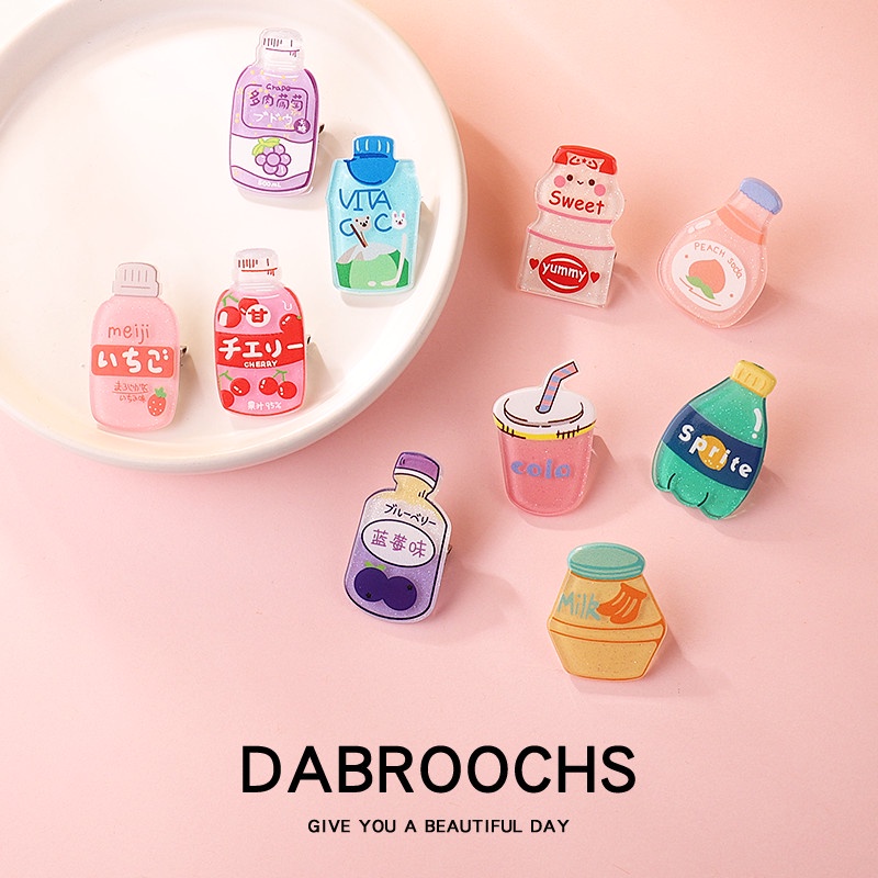 Ghim Cài Áo Hình Hoạt Hình Dễ Thương Đơn Giản Phụ Kiện Cho Nữ