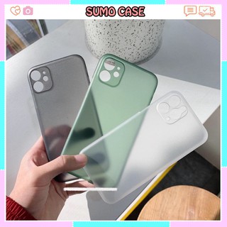 ỐP LƯNG IPHONE SIÊU MỎNG MẶT NHÁM CHỐNG BÁM VÂN TAY DÀNH CHO IPHONE 6/7/6+/7+/Xs/Xsmax/11/11PRO/11PROMAX